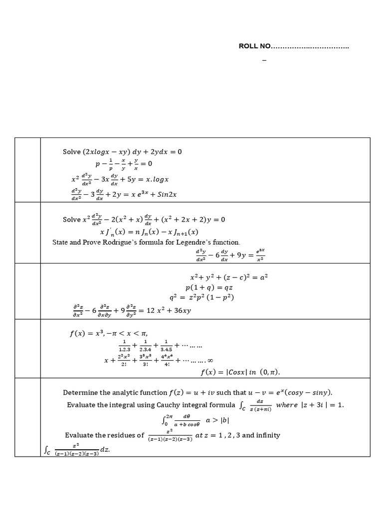 202507080807126294 | PDF | Differential Calculus | Calculus