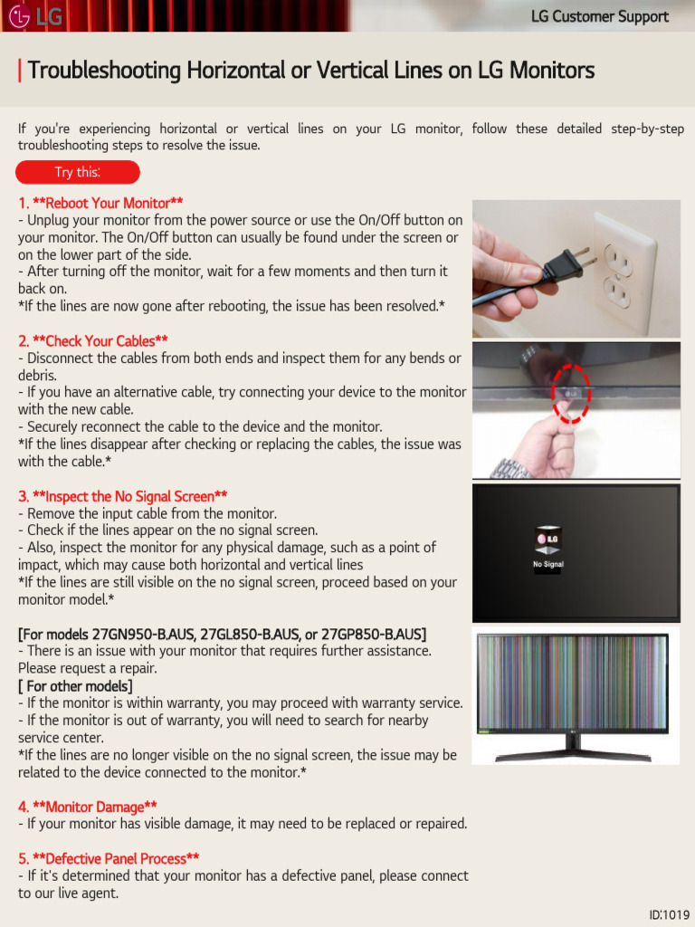 KbId_1019_Monitor_HE Monitor Horizontal or Vertical Lines | PDF