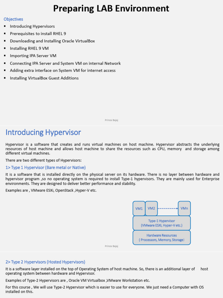 2.+Preparing+LAB+Environment | PDF | Virtual Machine | Hyper V