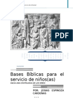 Bases Bíblicas para el servicio de niños new 2002