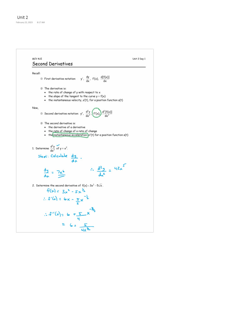 Unit 2 Completed (1) | PDF