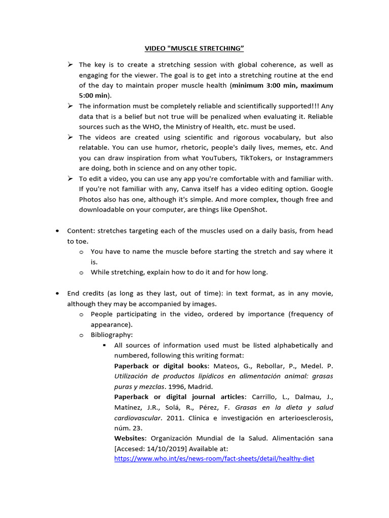 Scientific Video Instructions | PDF | Cognitive Science | Human ...