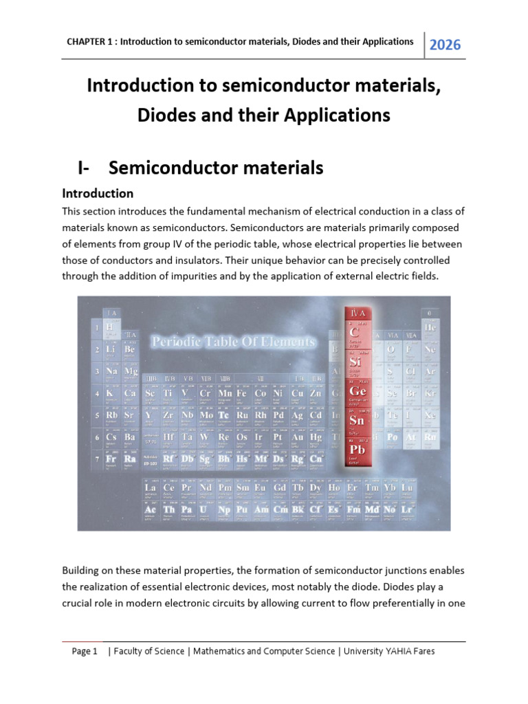 CH1 | PDF | P–N Junction | Diode