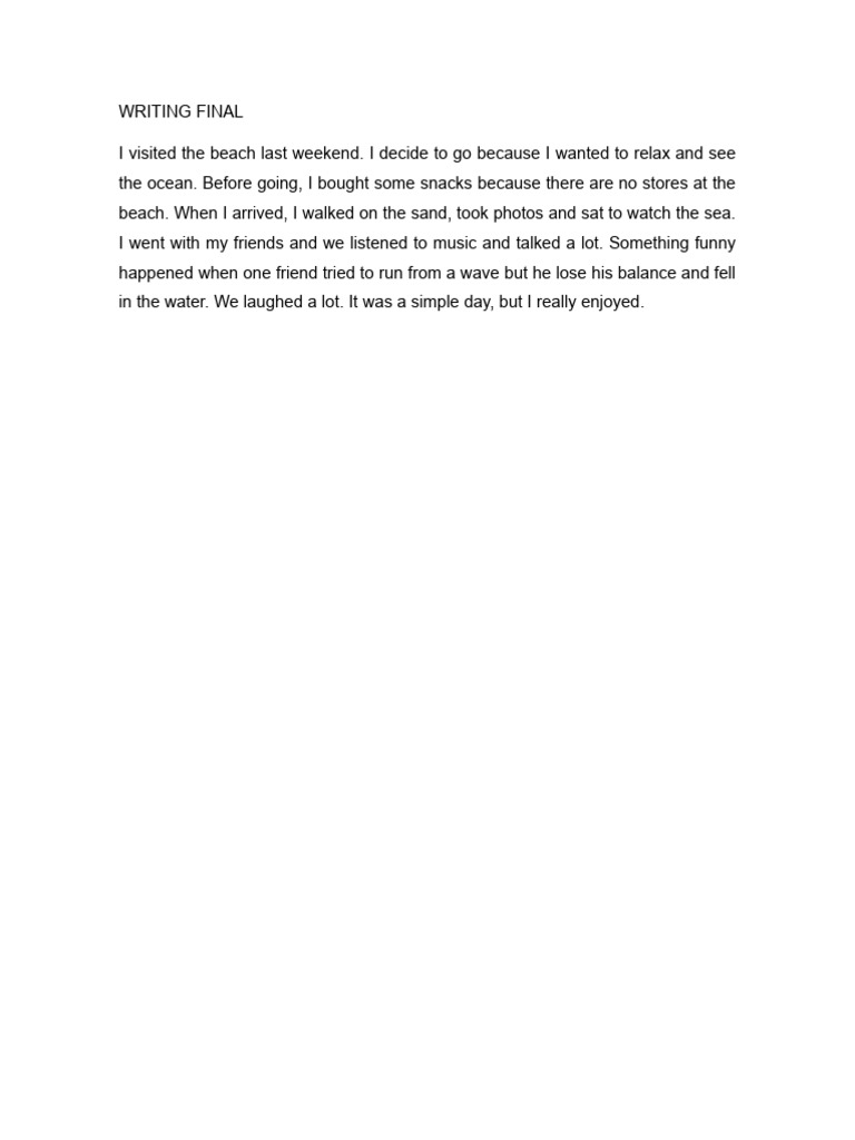Writing Final | PDF
