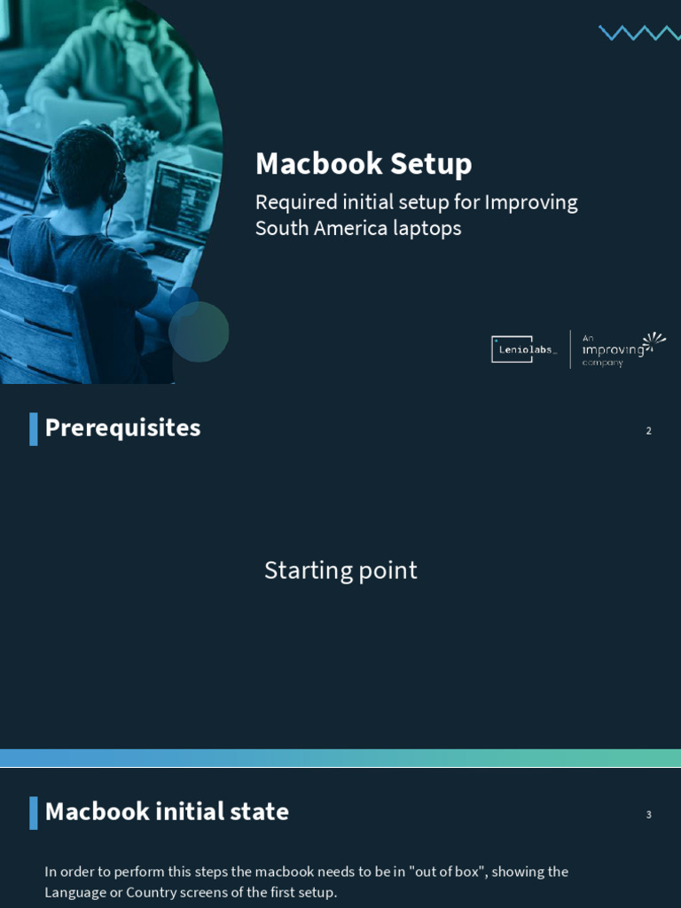 Macbook Initial Setup-1 | PDF | I Cloud | Computing