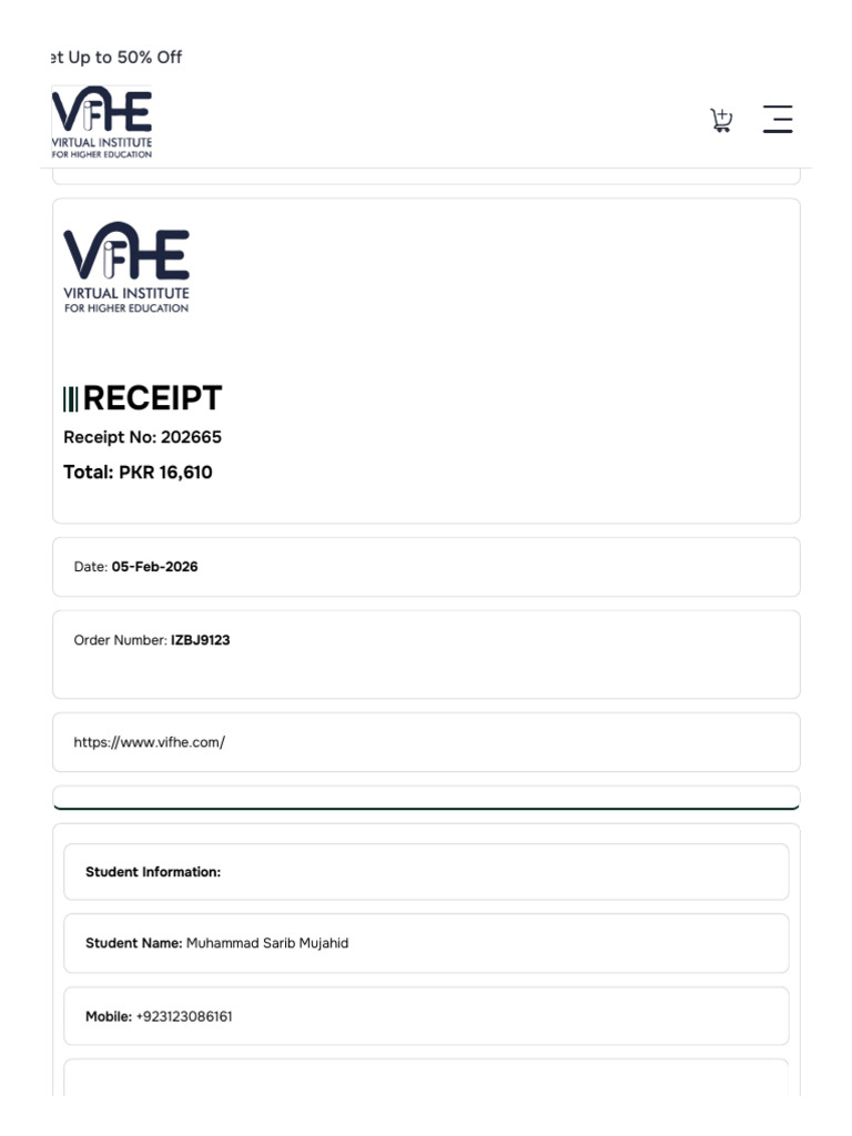 SBL Receipt | PDF