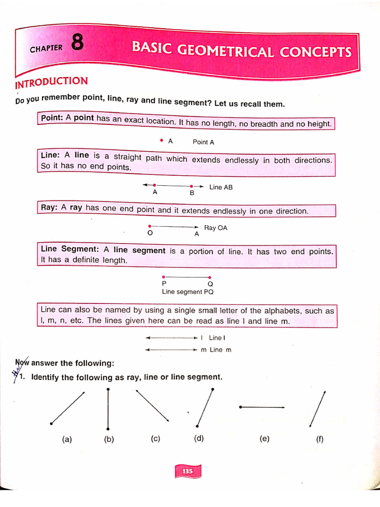 Basic Geometrical Concepts | PDF