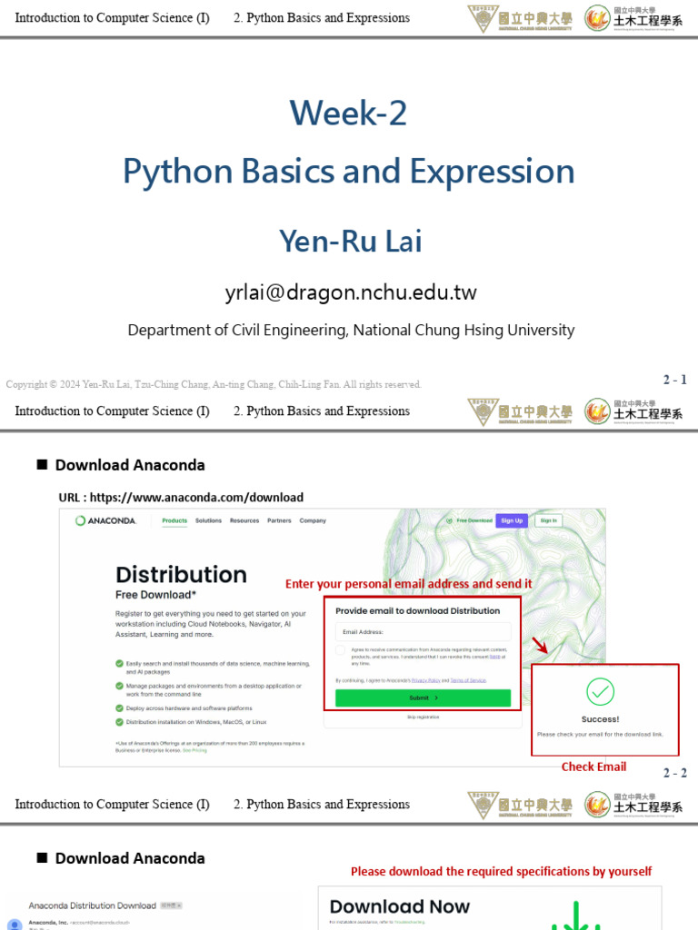 Week2 Python Basics and Expressions | PDF | Boolean Data Type | Data Type
