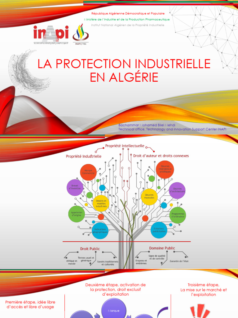 INAPI Présentation Sur La P.I 2023 Complete ALGEST | PDF | Brevet ...