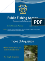 South Mountain Cold Water Conservation Webinar: Fishing Access, PA Fish and Boat Commission