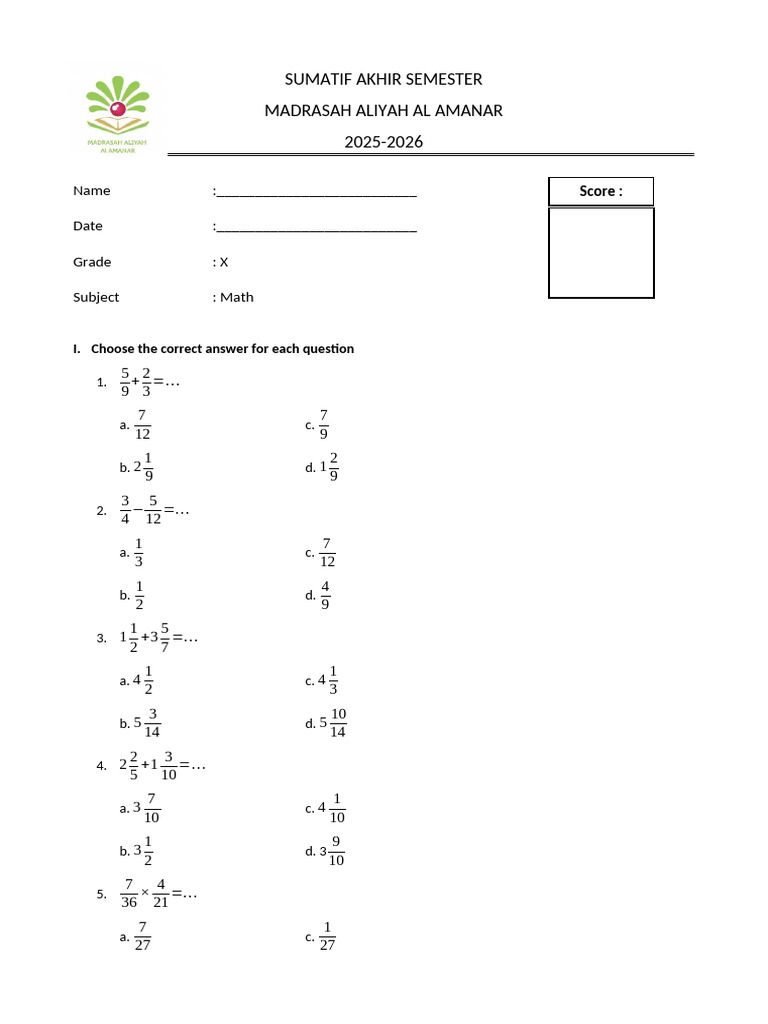 Sas Math Grade x | PDF | Significant Figures | Number Theory
