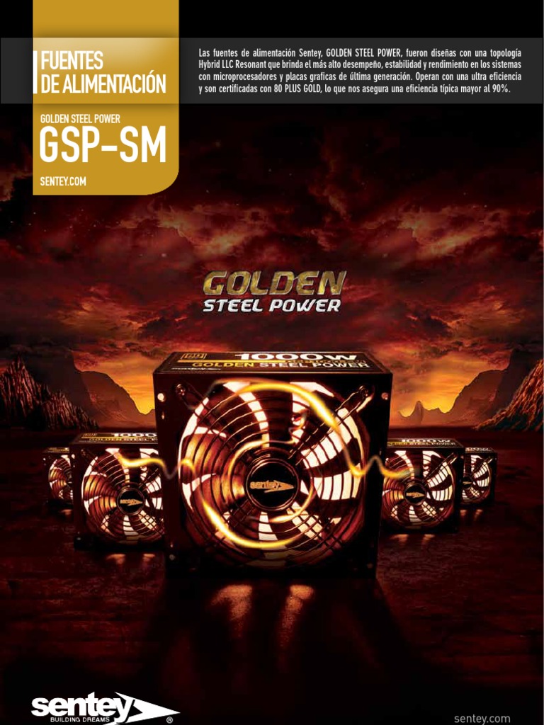 Brochure Sentey PSU Gold Series | PDF