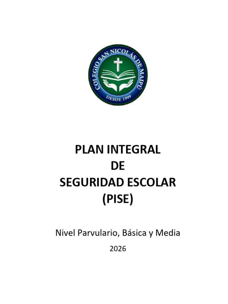 06. Plan Integral de Seguridad Escolar PISE | PDF | Educación de la ...
