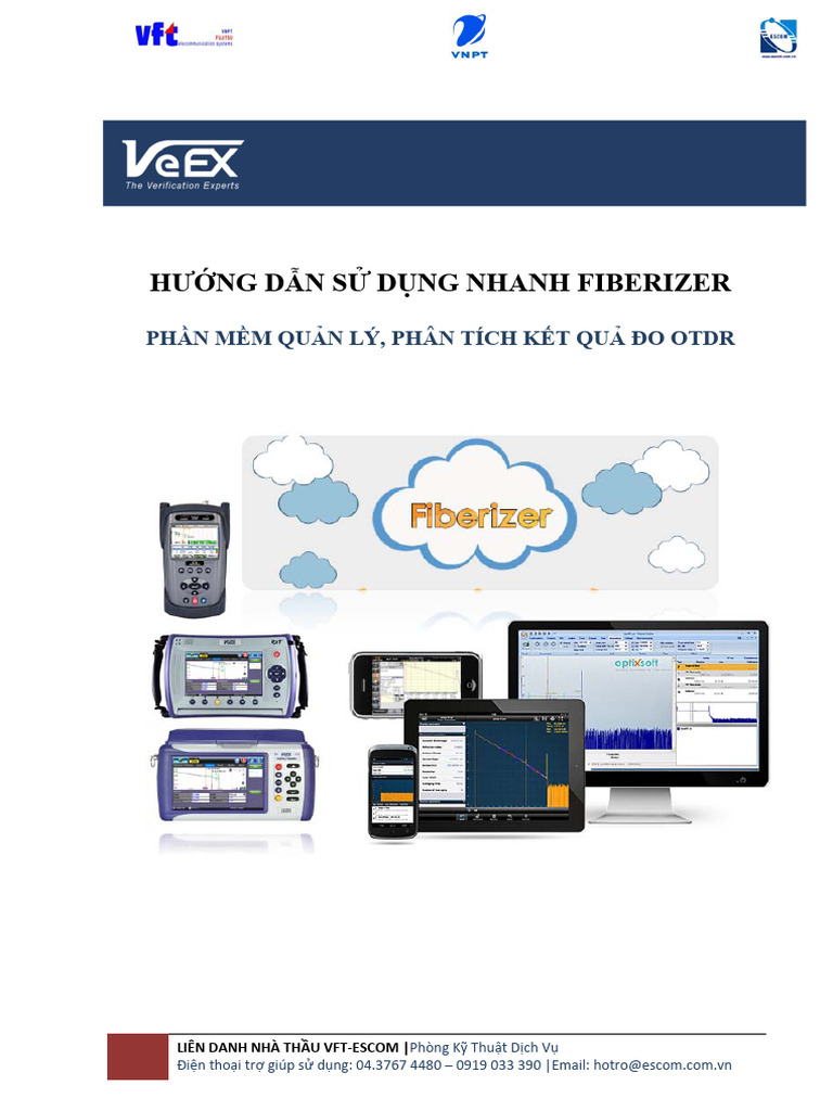 HDSD Nhanh Phần Mềm Fiberizer - final | PDF