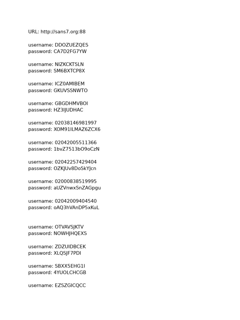 Lion Codes | PDF