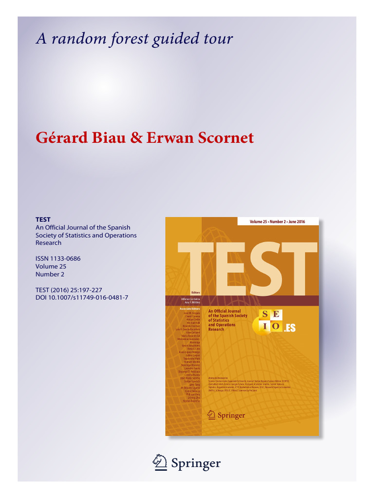 A Random Forest Guided Tour_2016_Test | PDF | Bootstrapping (Statistics ...