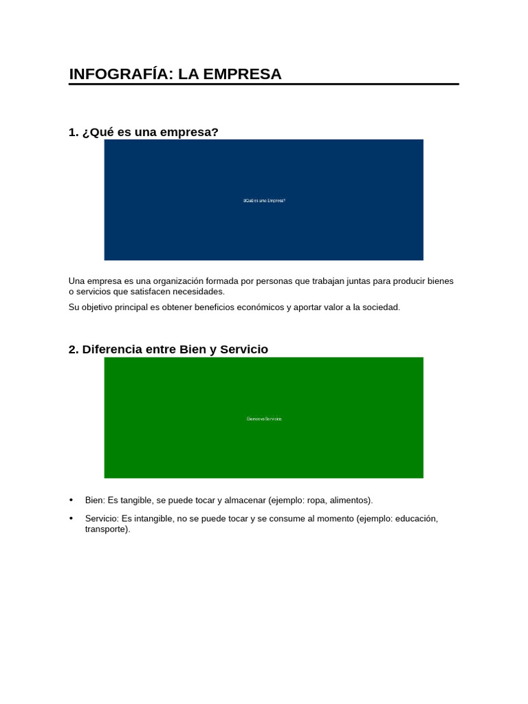 Infografia La Empresa | PDF