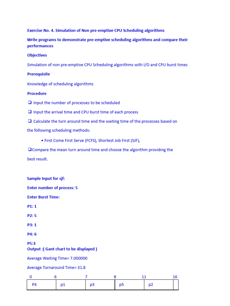 Cpu Scheduling1 | PDF