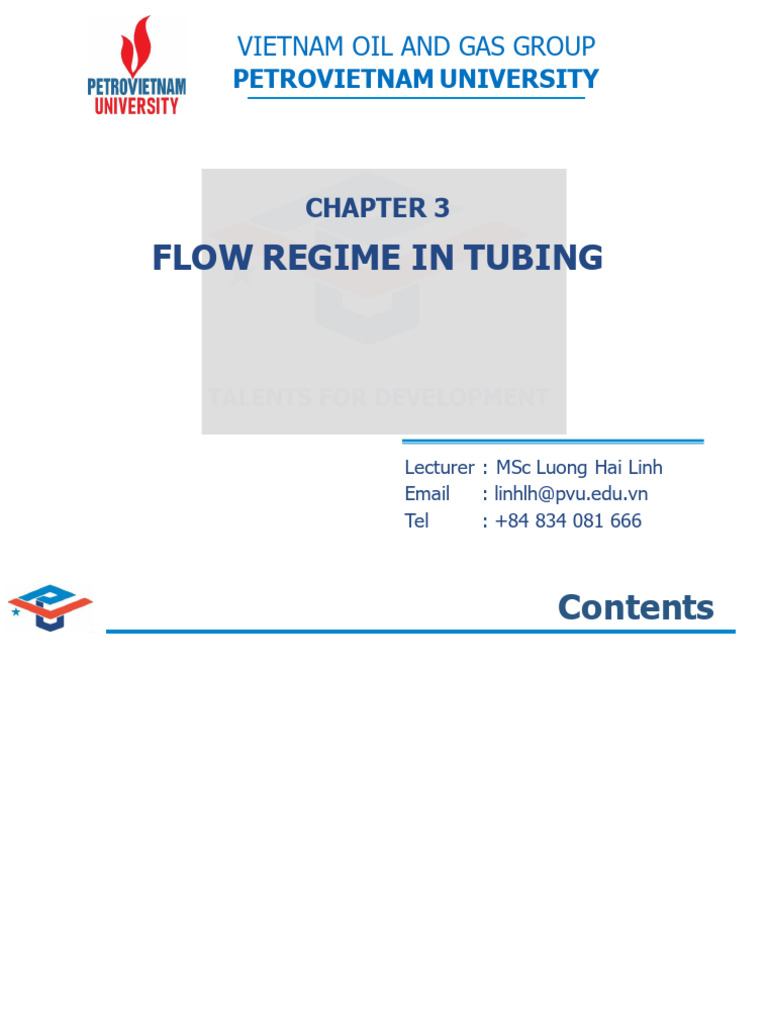 03 Flow Regime in Tubing | PDF | Fluid Dynamics | Reynolds Number