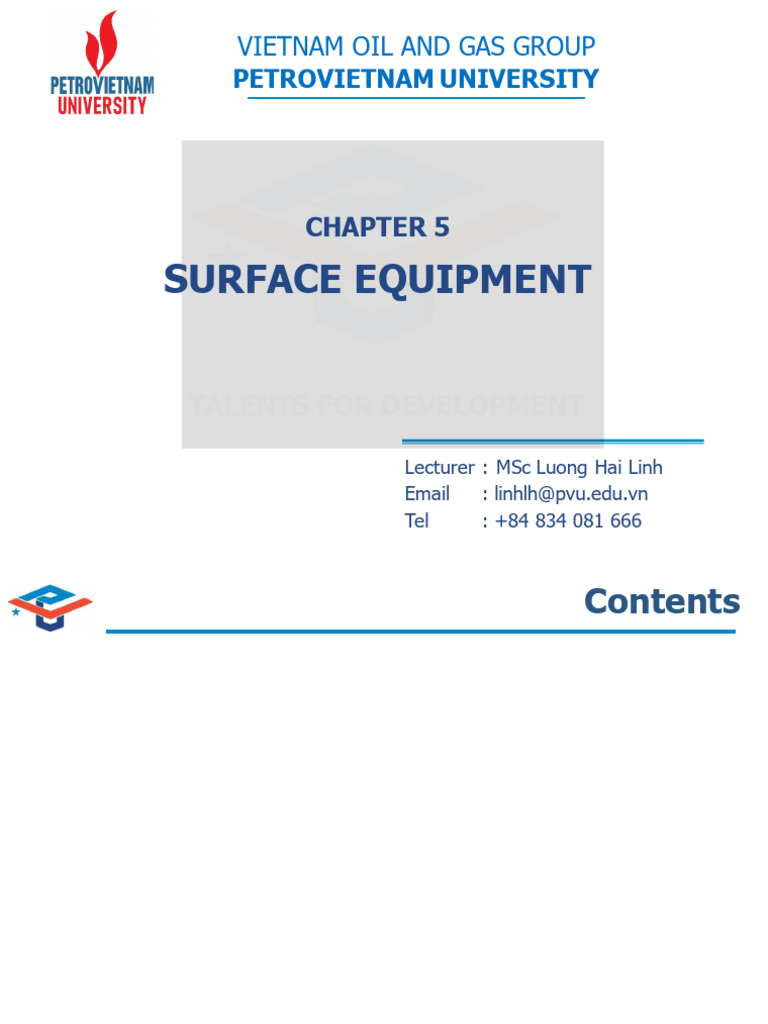 05 Surface Equipment | PDF | Chemical Substances | Chemistry