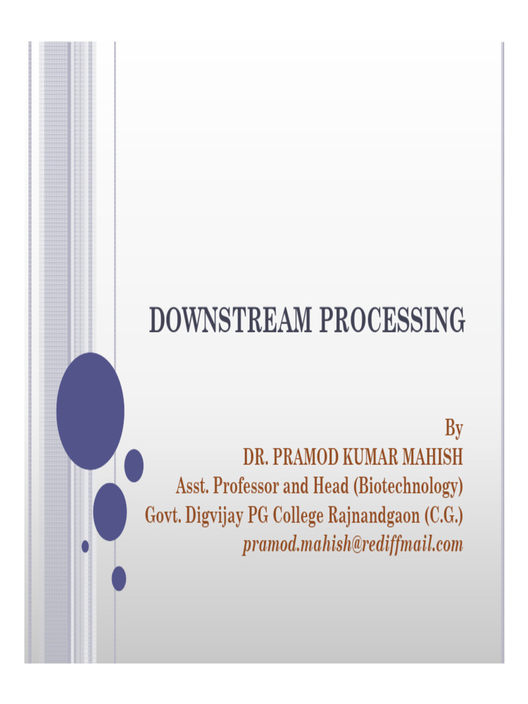 2325 770 Downstream Processing | PDF | Chromatography | Protein ...