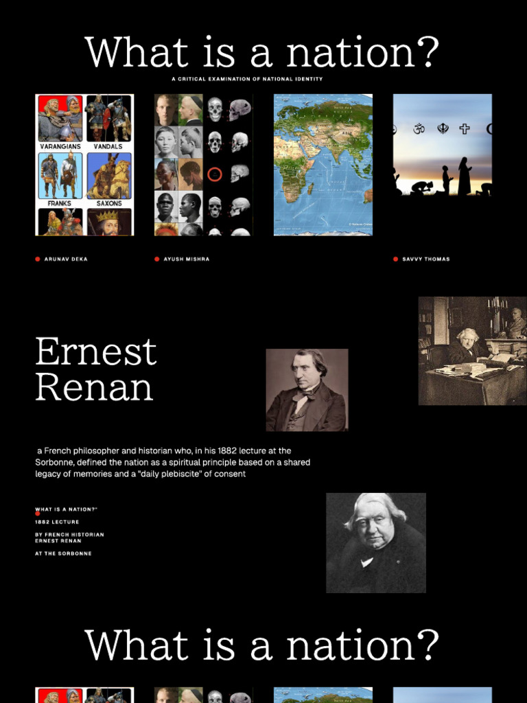 Renan What Is A Nation | PDF | Nation | Race (Human Categorization)