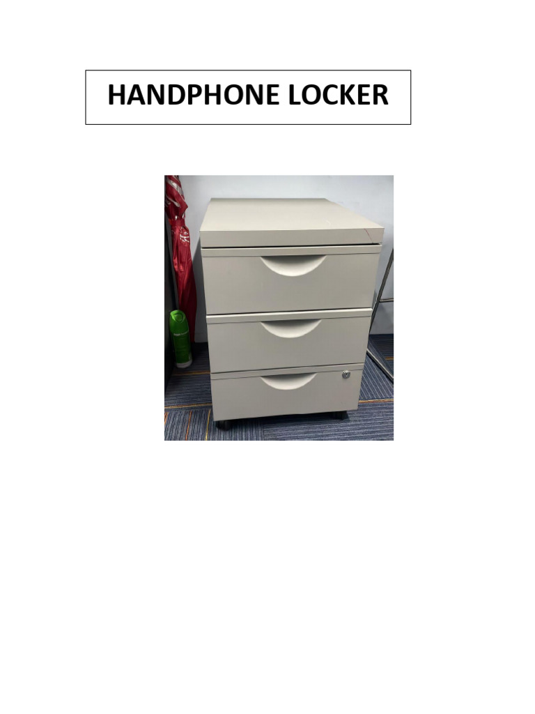 Handphone Locker | PDF