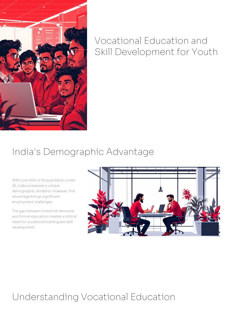 Vocational Education and Skill Development For Youth | PDF | Vocational ...