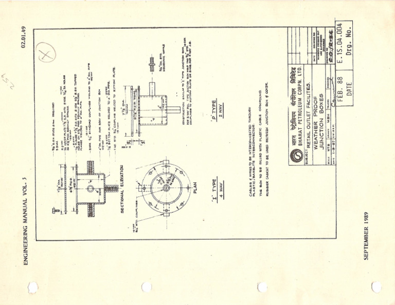 Weather Proof Junction Box | PDF