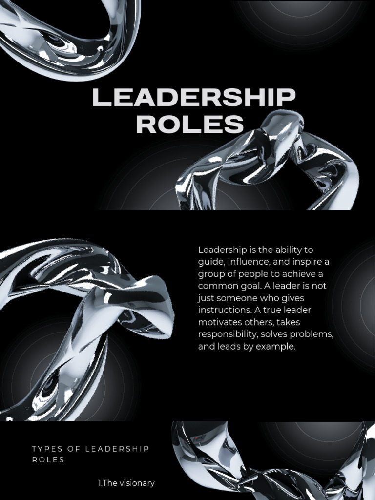 Leadership Roles | PDF