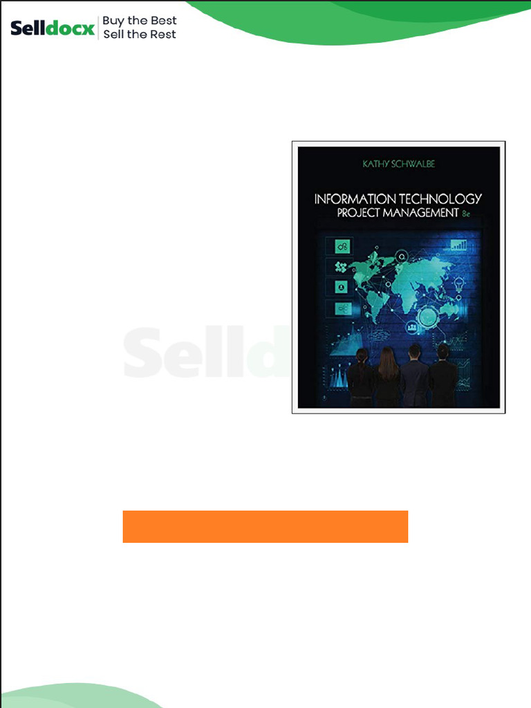 Test Bank the Project Management and Information Technology Context 8e ...