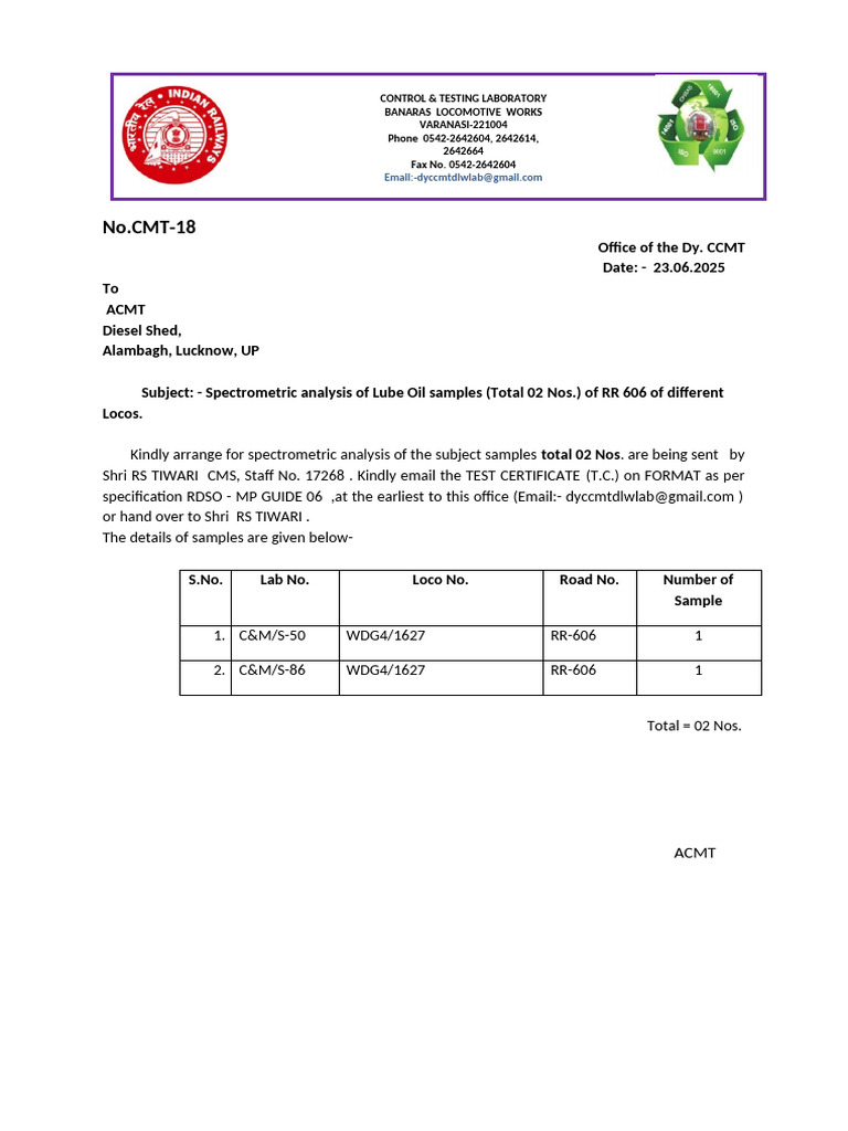Ors Letter | PDF