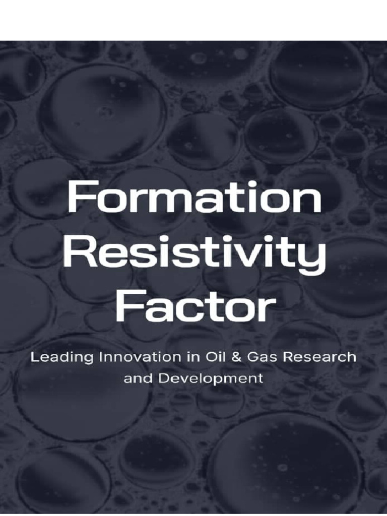Porous Media Consist of Mineral | PDF | Porosity | Electrical ...