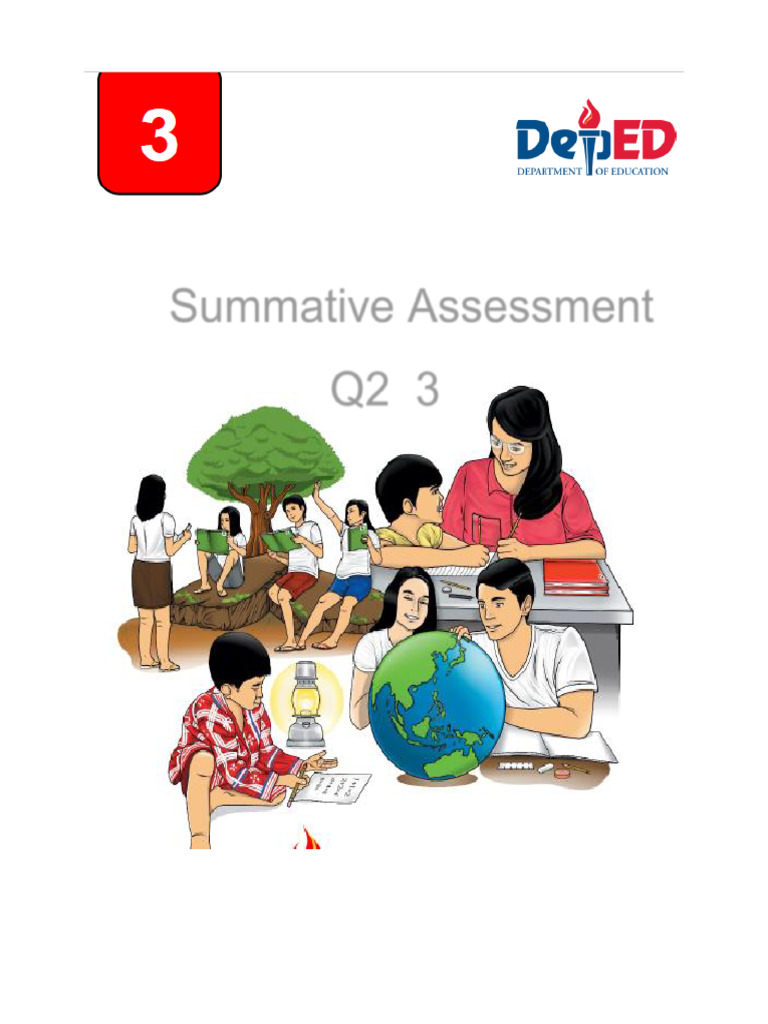 3 Q2 Summative Assessment | PDF