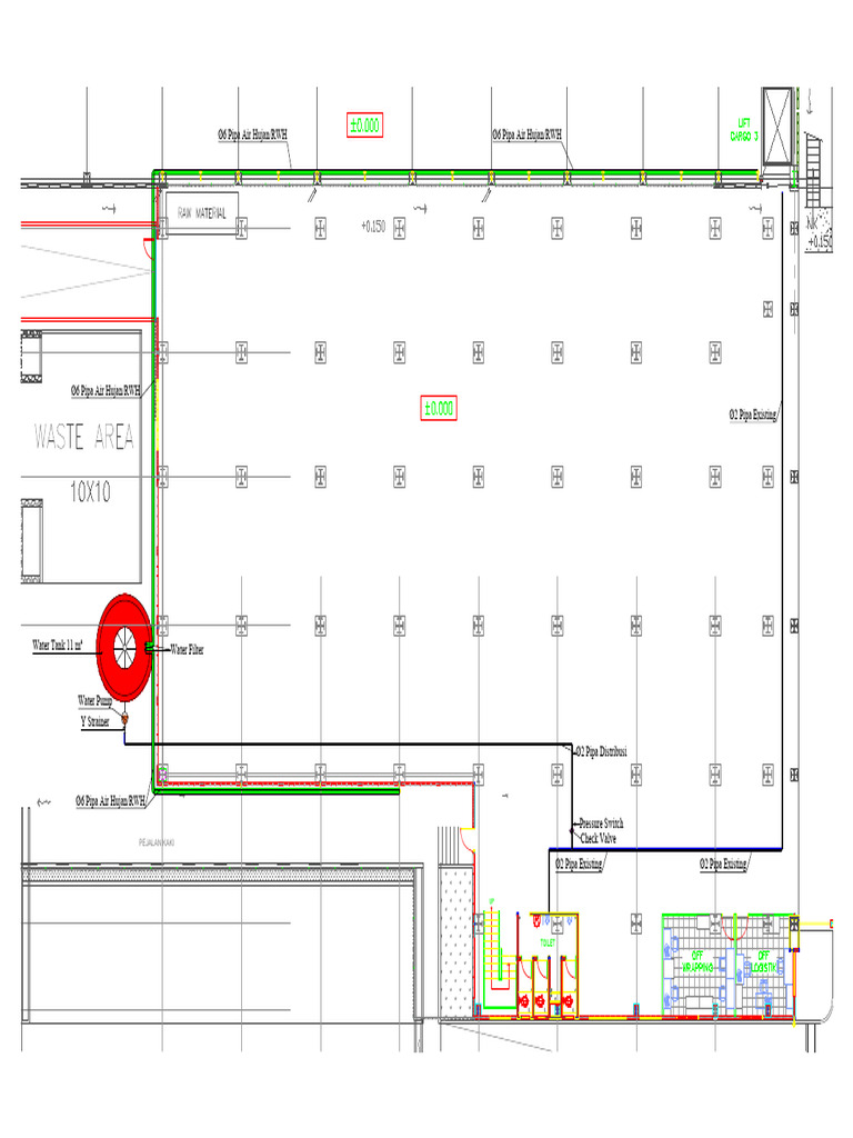 m - 01 Instalasi Rwh Siteplan-model | PDF