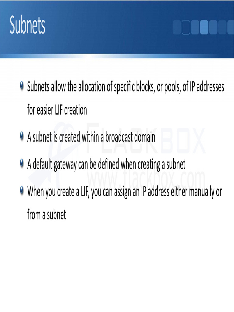09-07-Subnets | PDF