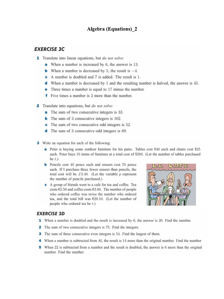 Algebra (Equations)_2 (1) | PDF