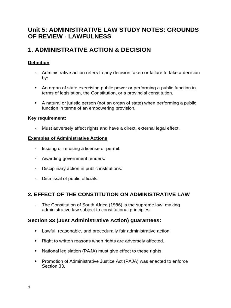 ADMIN LAW TEST 2 SUMMARIES | PDF | Administrative Law | Justice