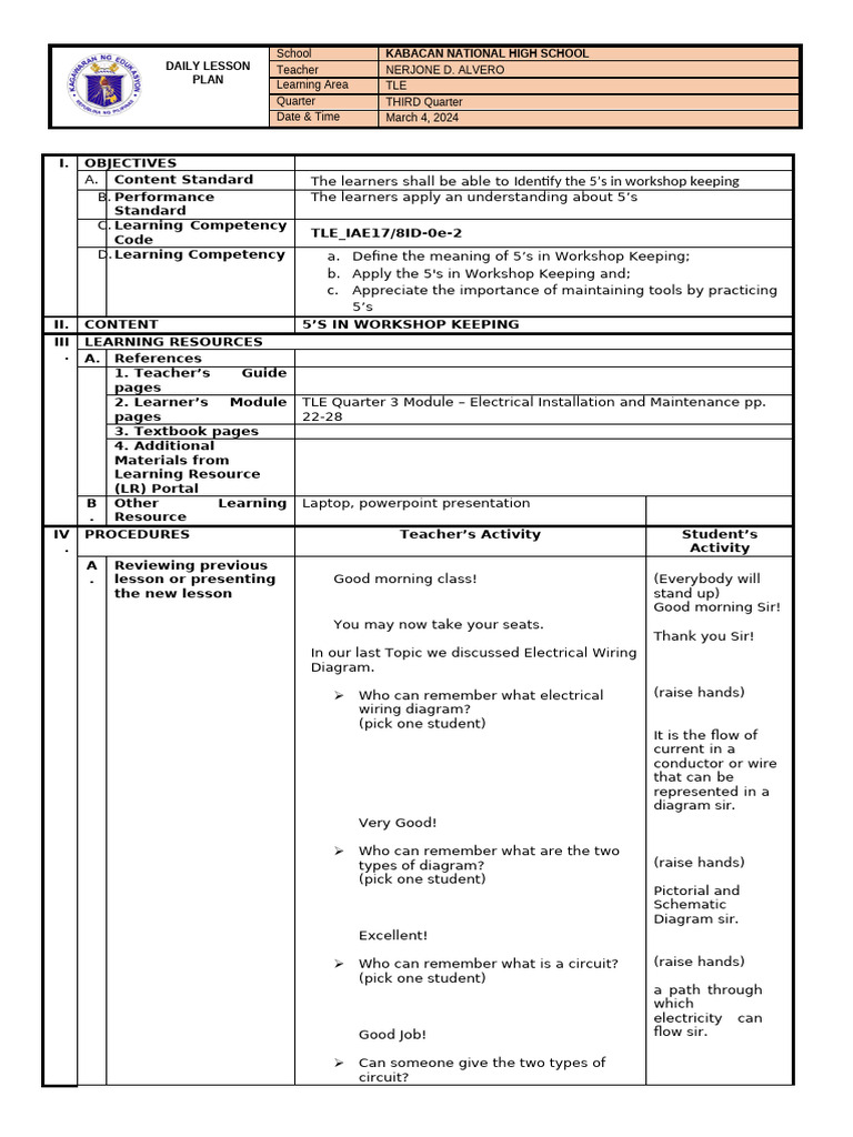 Lesson Plan 03-04-24 (Week8) | PDF | Solvent | Solubility