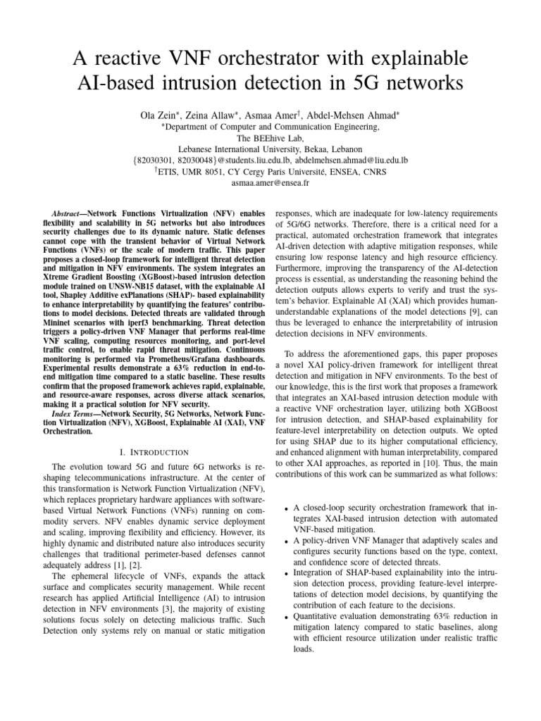 A_Reactive_VNF_Orchestrator___ICM2025 | PDF | Computing | Computer Science