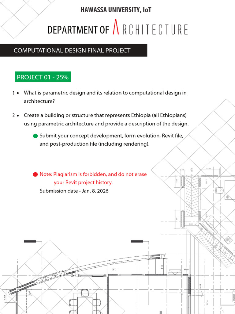 Computational Design in Architecture - Final Project 2018 | PDF