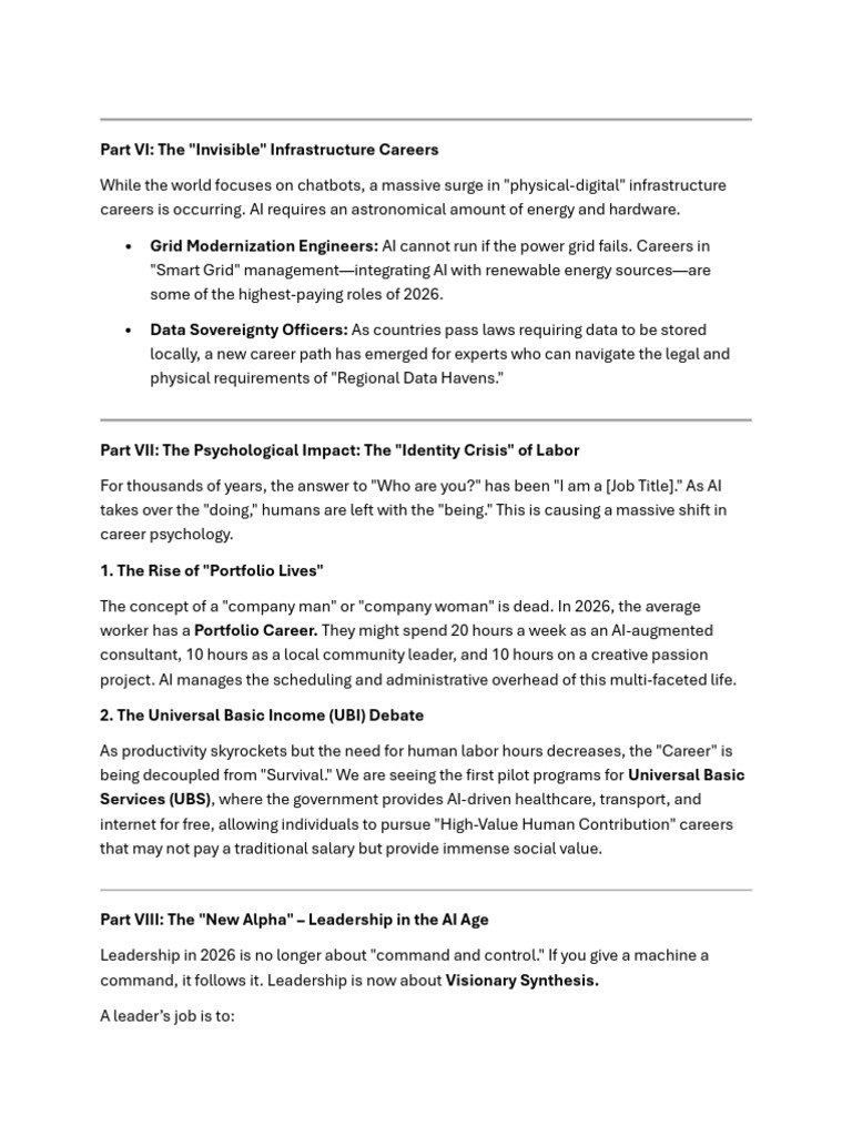 The Impact of Artificial Intelligence On Future Careers (1) - 005 | PDF