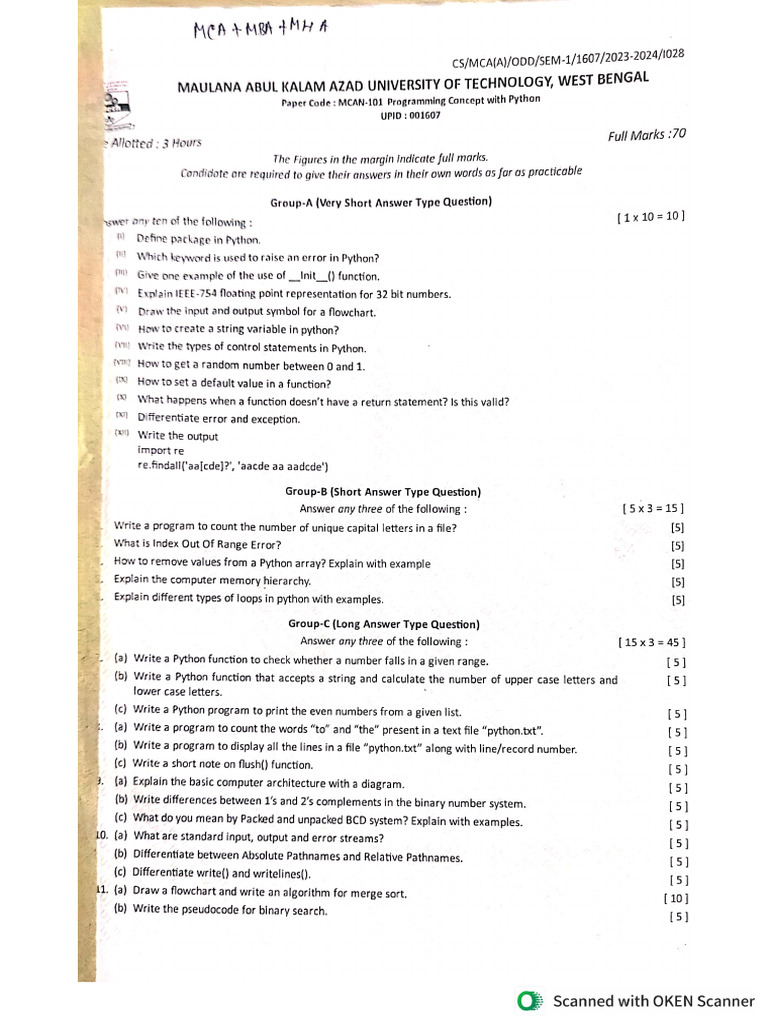 2023 - 24 Pyq | PDF