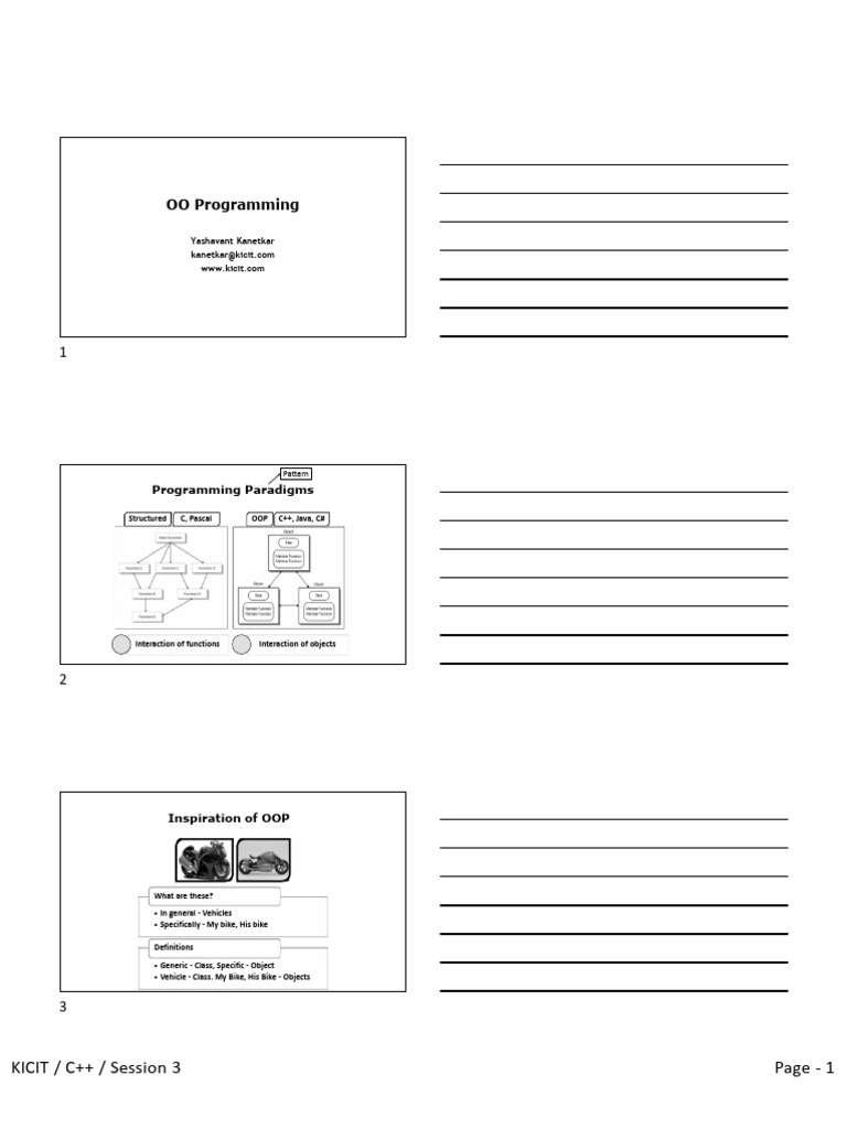 03 CPP Oop | PDF | C++ | Namespace
