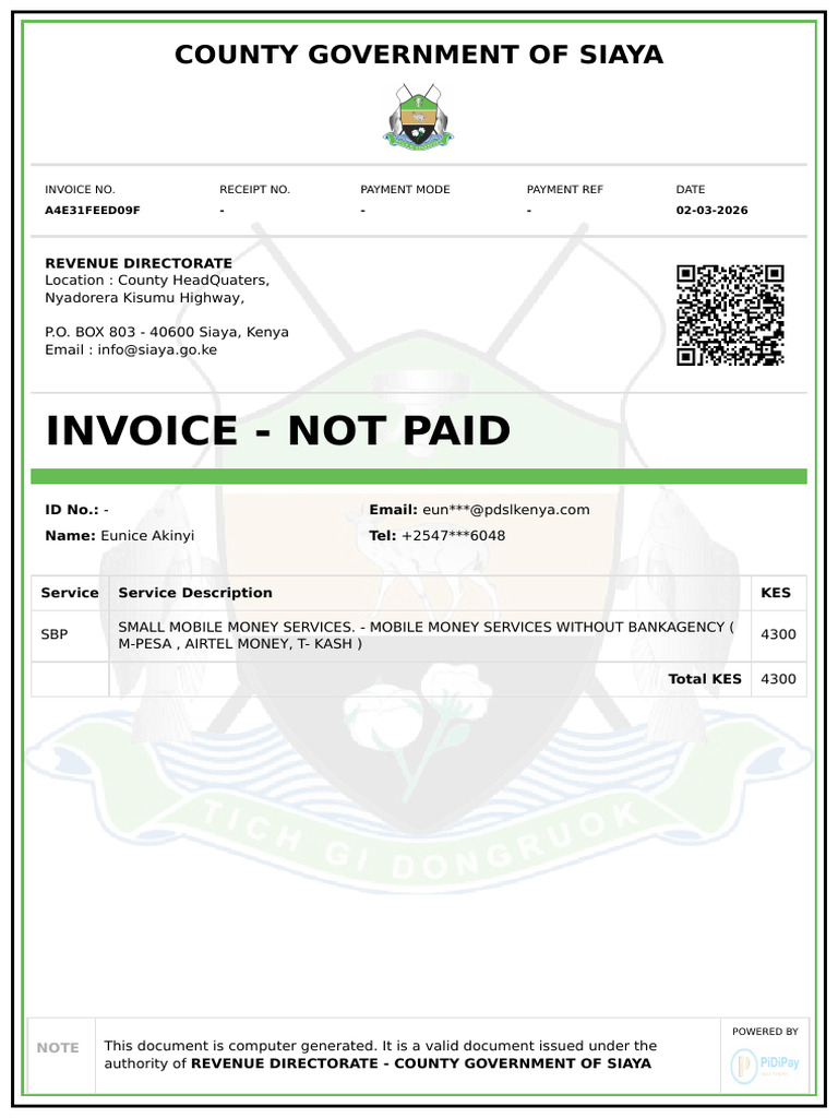 SBP A4e31feed09f Invoice | PDF