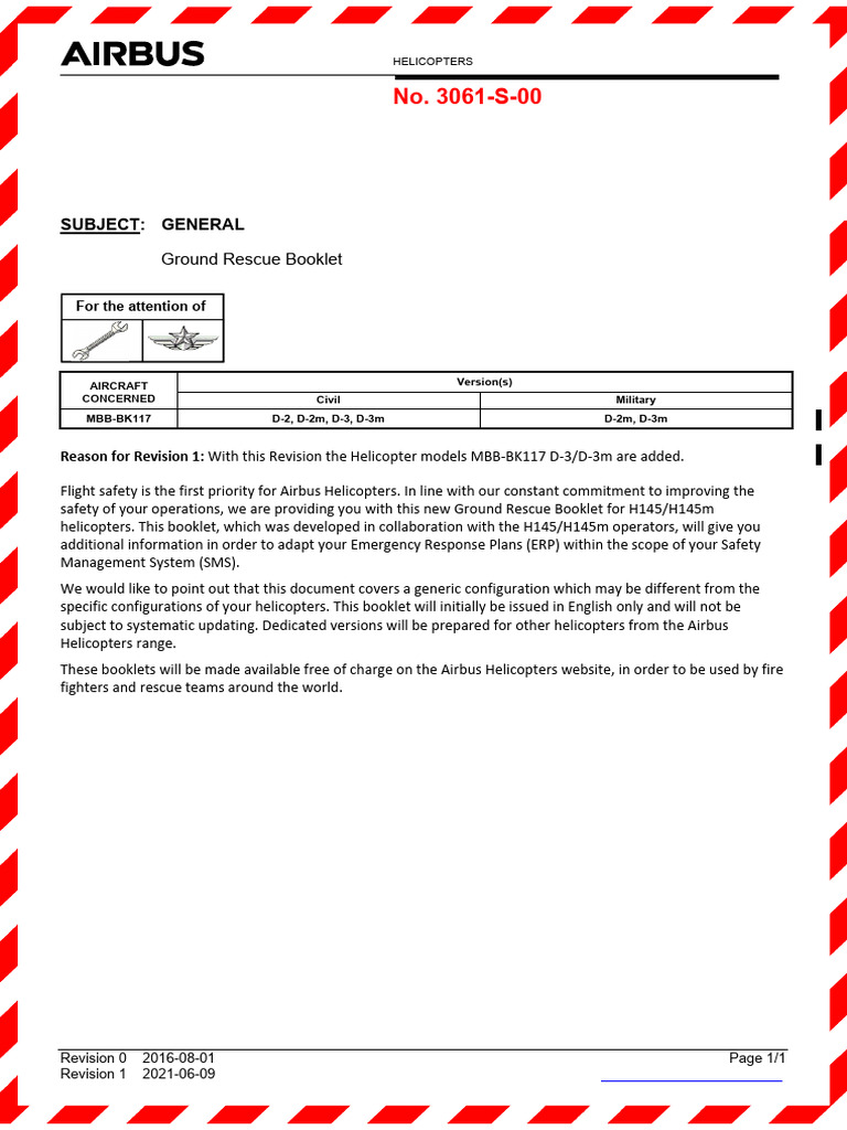 3061 S 00 Rev1 | PDF | Helicopter | Helicopter Rotor