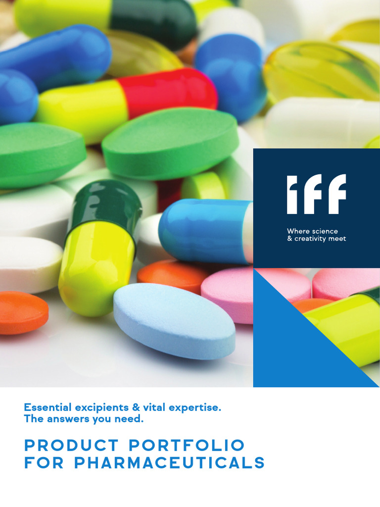 IFF Pharma Solutions Portfolio Brochure | PDF | Tablet (Pharmacy ...