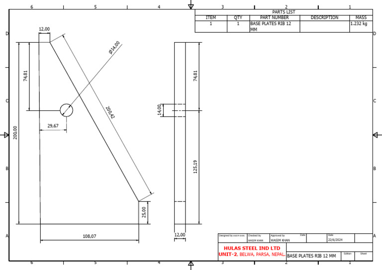 Base Plates Rib 12 Mm | PDF