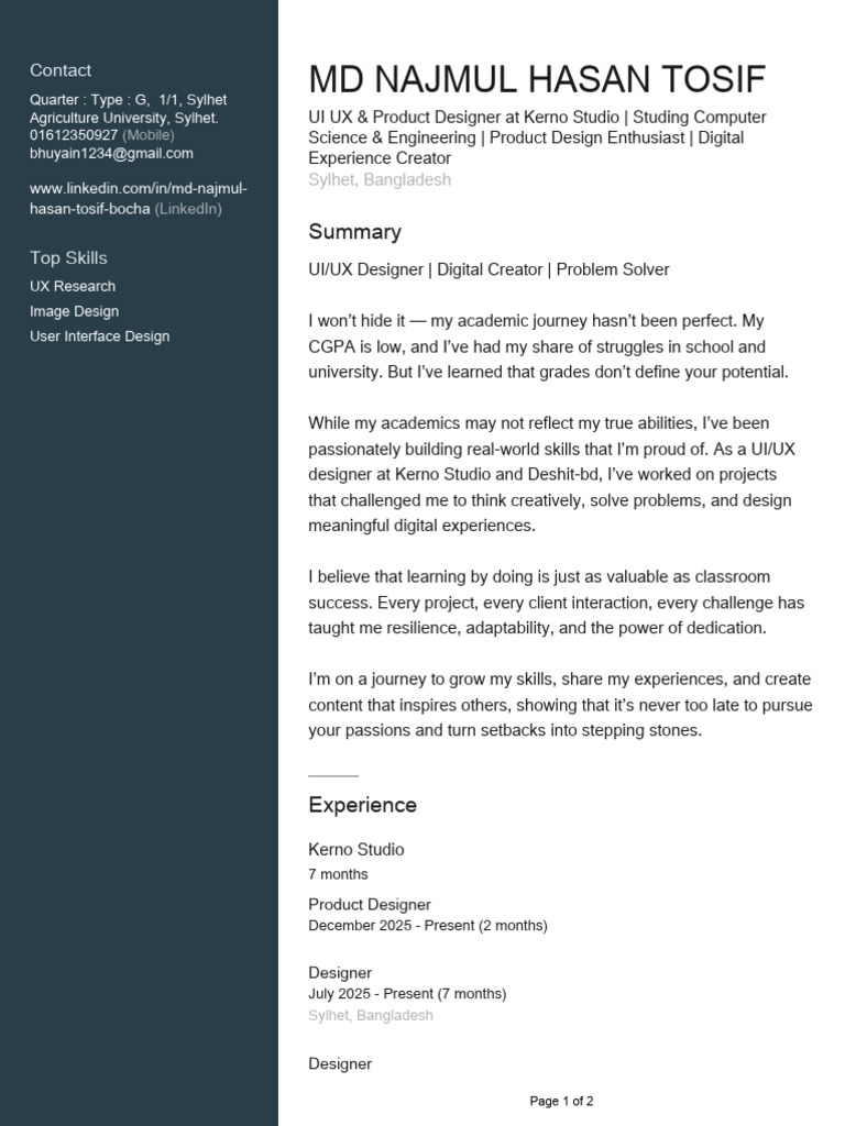 Resume | PDF | Computing | Computer Science