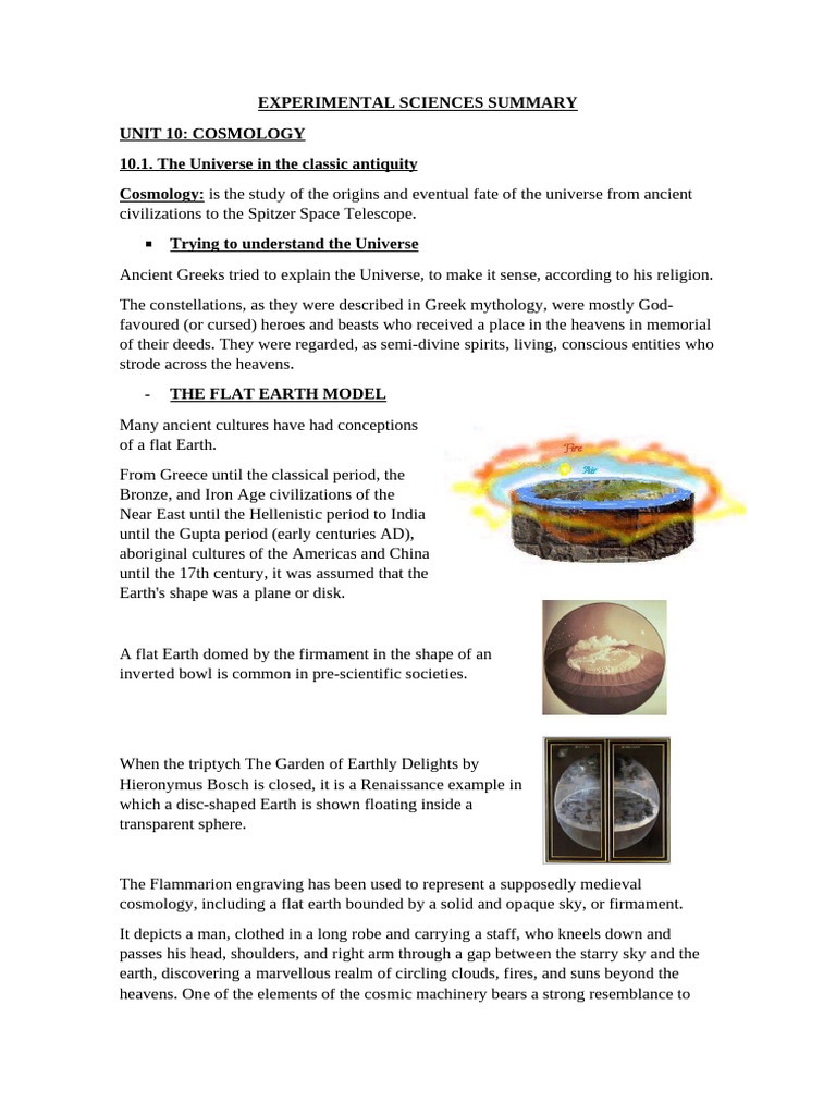 Experimental Sciences Summary | PDF | Black Hole | Gravity